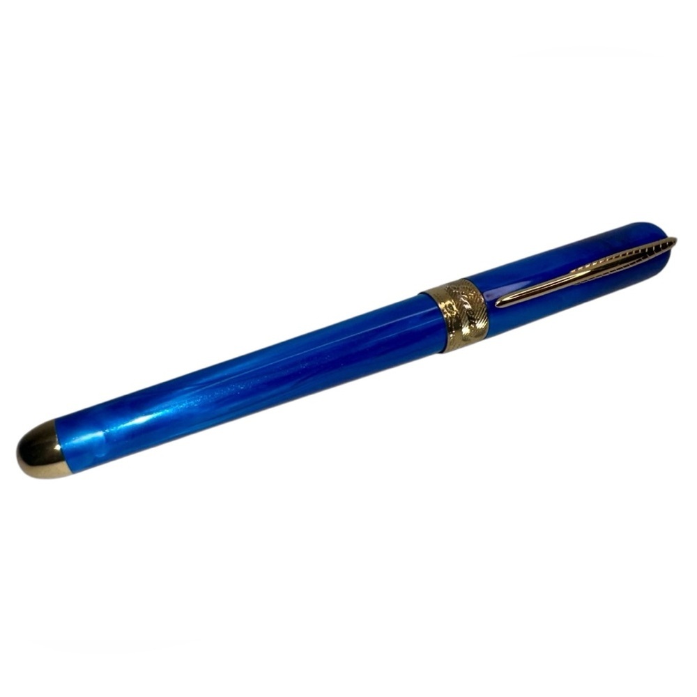 Pineider Avatar UR Deluxe Neptune Blue Rollerball Pen